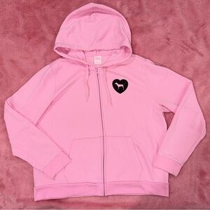 Victoria's Secret PINK Originals zip-up hoodie size XL